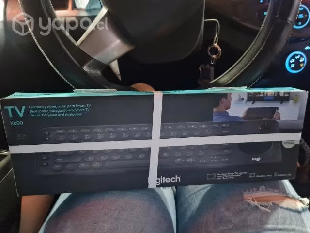 Teclado smart tv k600