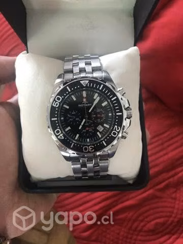 Reloj Rotary metal