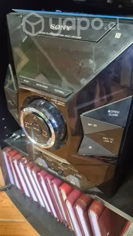 Equipo de sonido sony