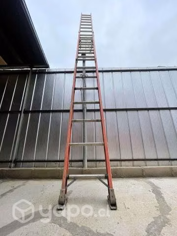 Escalera de Extensión de Fibra de Vidrio