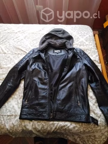 Chaqueta de cuero 100%