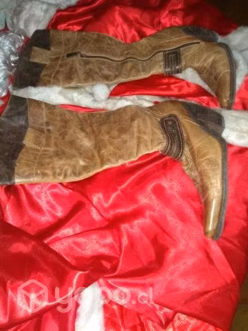 cartera finas de cuero y botas - Imagen 5