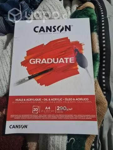 Block De Oleo Tipo Pad Canson 18hojas 290gr
