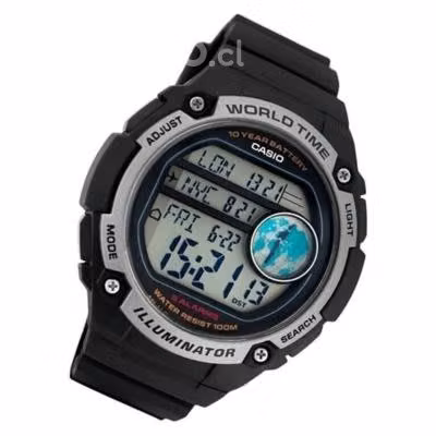Reloj casio ae3000w-1a1 world time nuevos - Imagen 2