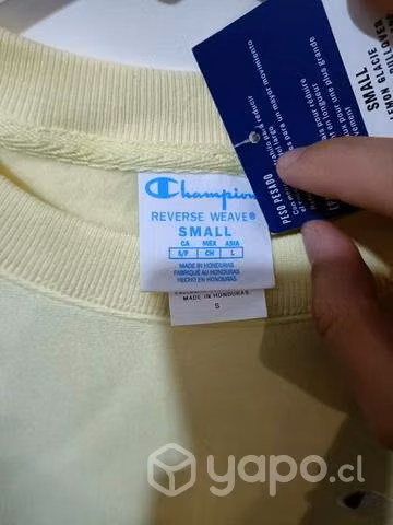 Champion Polerón Urbano Lima Unisex S Nuevo