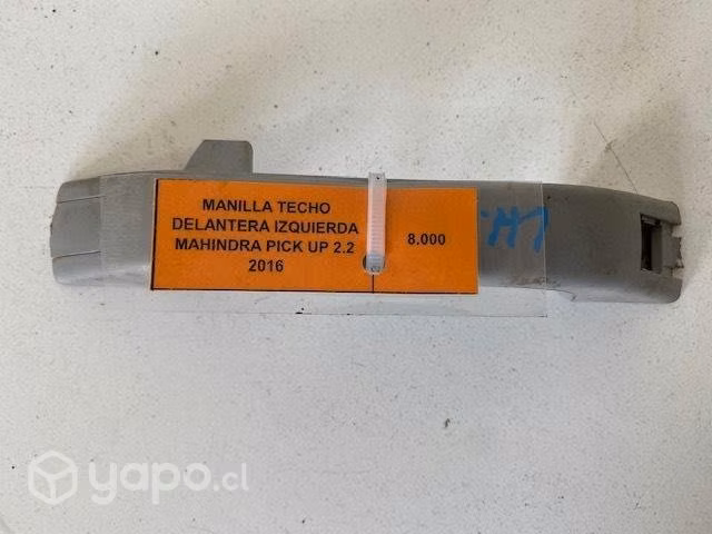 Manilla techo delantera izquierda Pick Up 2016