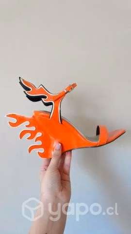 Sandalias naranja