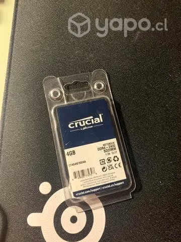 Ram 8gb 2400mhz sodimm crucial nueva