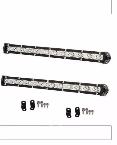 Neblinero Led Barra Recta 12 Y 24 Voltios blanco - Imagen 3