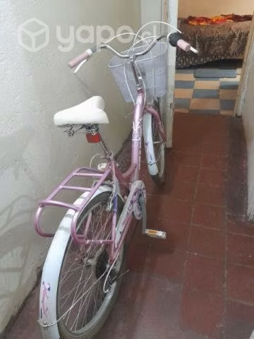 Bicicleta Aro 24 Rosada - Imagen 4
