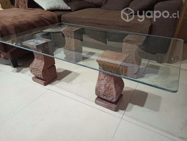 Mesa de vidrio templado