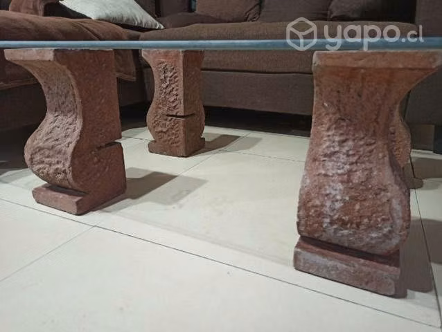Mesa de vidrio templado