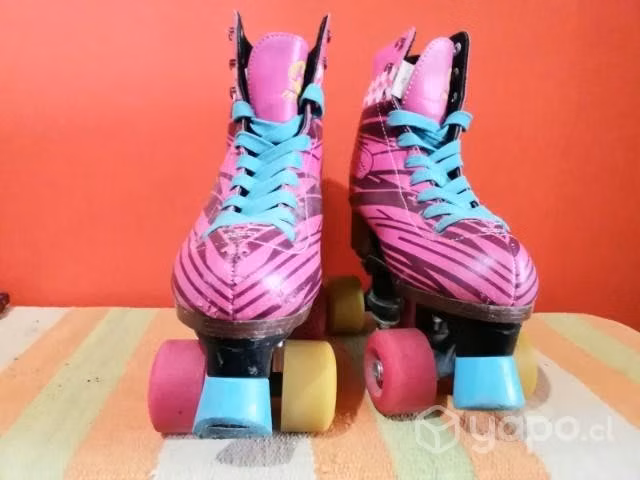 Patines rosados 37