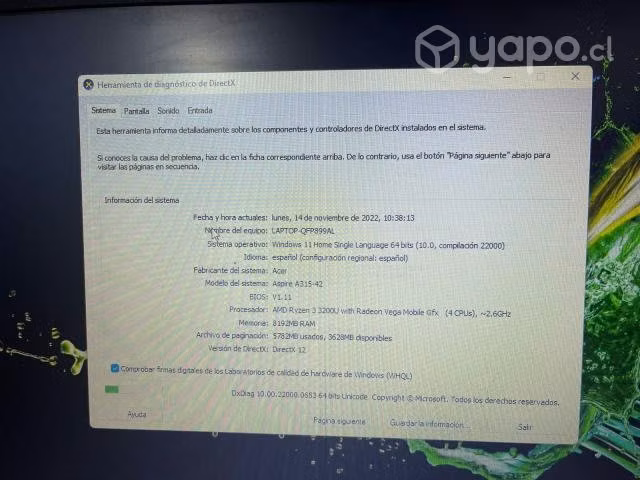 Notebook acer aspire 3 rojo - Imagen 4