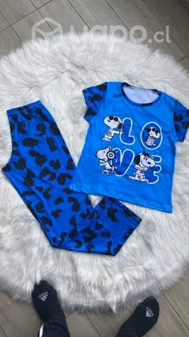 Pijama pantalón en piel de durazno