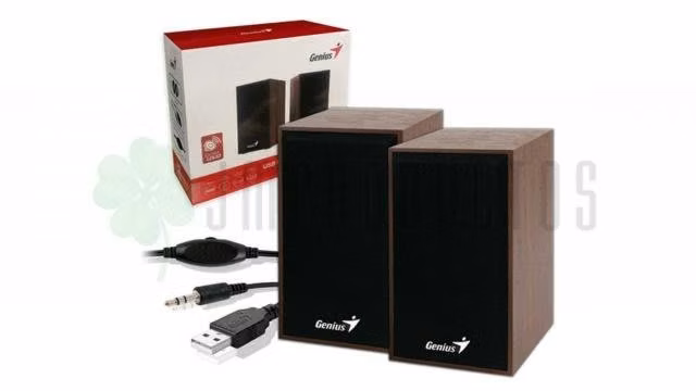 Parlantes Para Computador Genius Sp-hf180 Madera