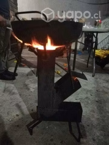 Rocket estufa a leña