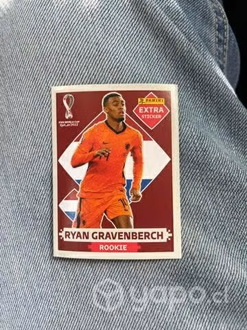 Extra sticker de cristiano Ronaldo y Ryan Gravenbe - Imagen 4