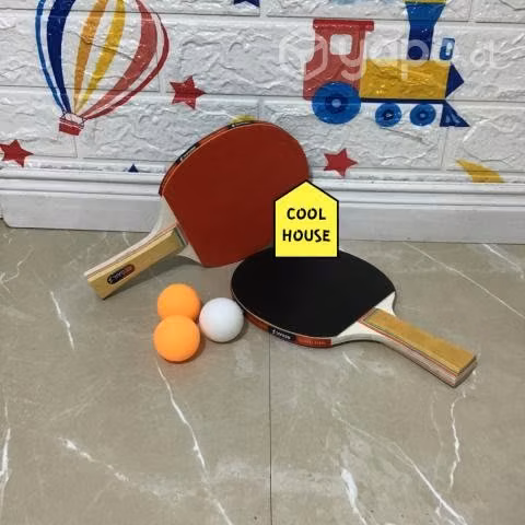 Pack de 2 Paletas de Ping Pong Semi-Profesional