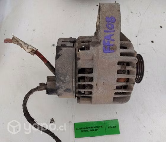 Alternador (FFA108) Fiat Fiorino Fire 2017
