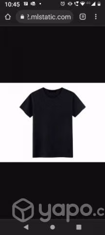 Polera para estampar