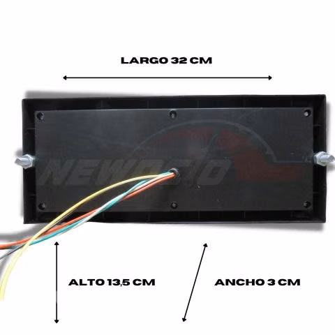 Foco Luz Trasero 12v Iluminación 86 Led Par Camión