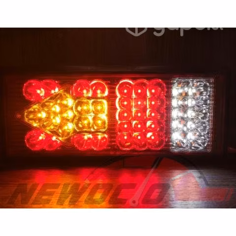 Foco Luz Trasero 12v Iluminación 86 Led Par Camión