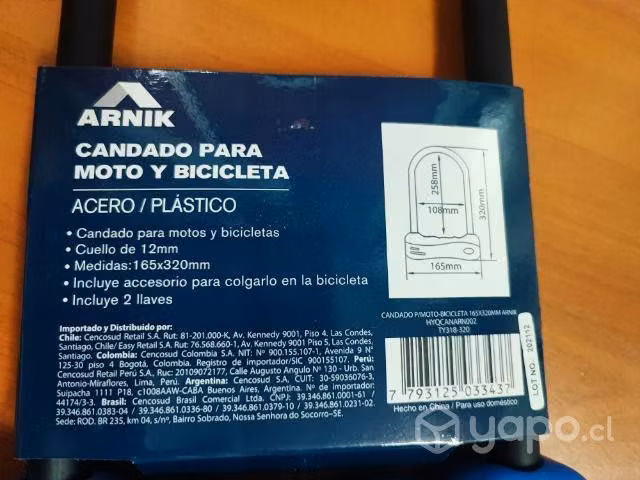 Candado Bicicleta - Imagen 2