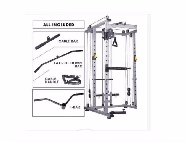 Maquina Jaula Poleas Multifuncional Para Ejercicio