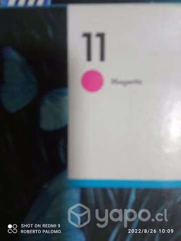 Tintas HP 11 colores originales