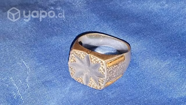 Anillos de plata con oro