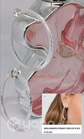 Aros Tous Straight de Plata