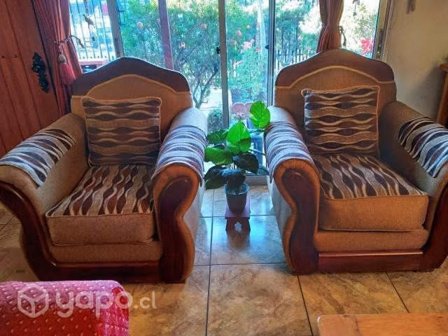 Juego de living, sillones y sofá