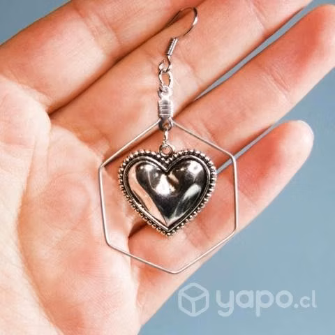Aros corazones - Imagen 2