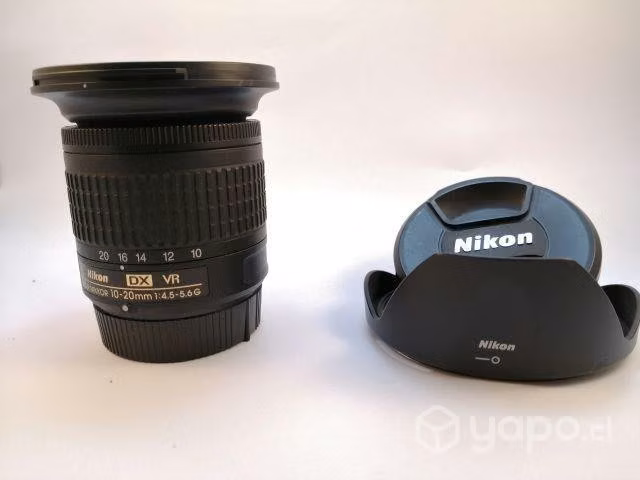 Lente para Nikon AF-P Nikkor 10-20 mm, bueno
