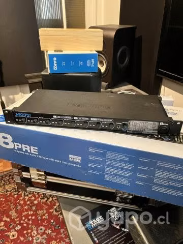Octopre y interfaz MOTU 8pre USB