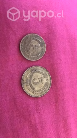 Monedas chilenas antiguas