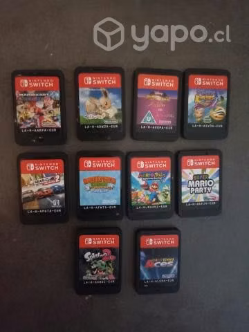 Juegos Nintendo switch originales
