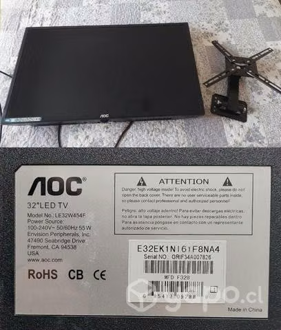 Tv 32' lcd más soporte
