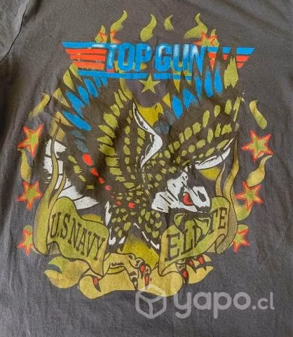 Polera top gun marca index S