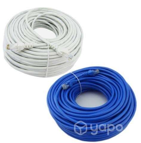 Cable De Red De 50 Metros, Categoria 6E. Alta Cali - Imagen 2