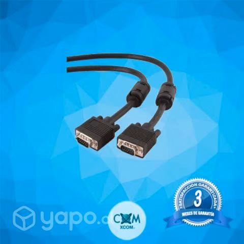 Cable vga macho macho – 5 mts