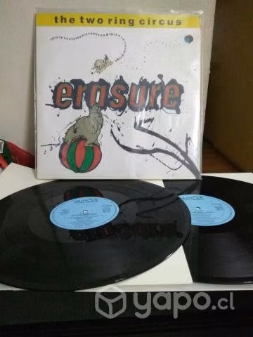 Erasure - The Two Ring Circus Vinilo Doble 2LP