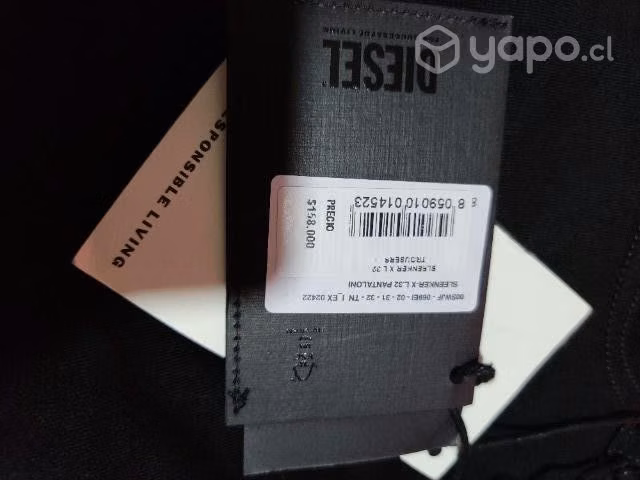 Pantalón DIESEL con etiqueta. Nuevo (talla 31-32L) - Imagen 6