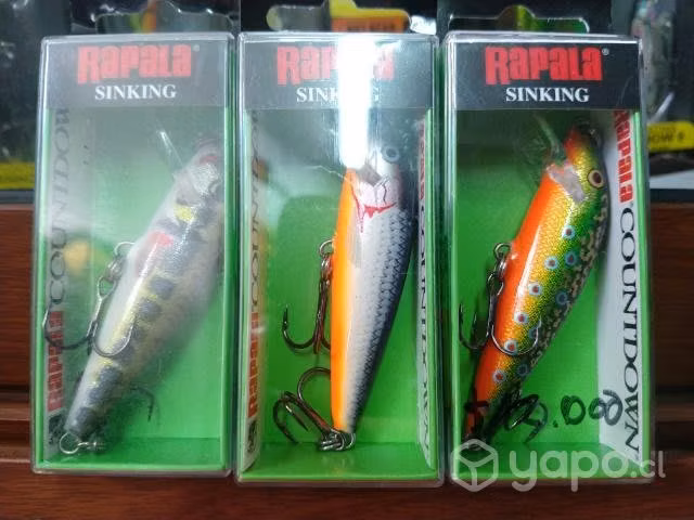 Señuelos rapalas número 7 pesca - Imagen 2