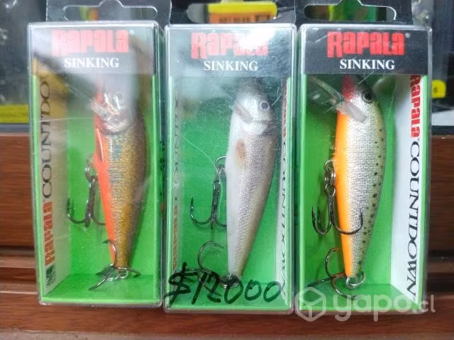 Señuelos rapalas número 7 pesca - Imagen 4