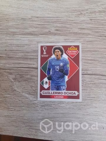 Guillermo Ochoa extra stiker panini 2022 original