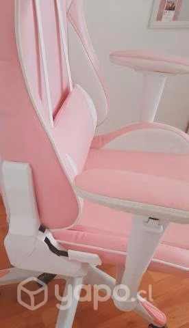 Silla gamer rosada meetion