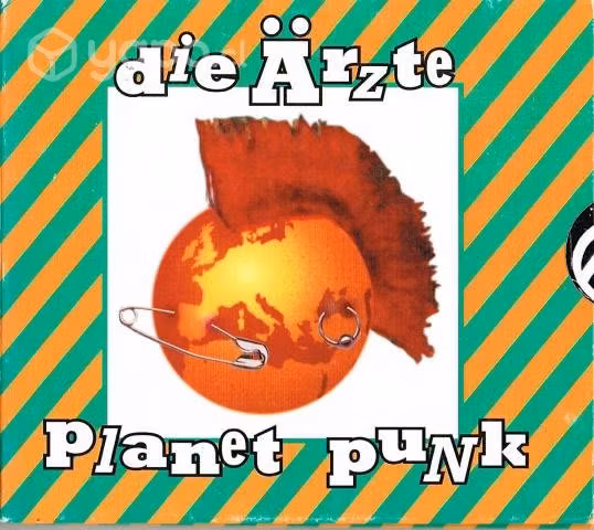 Die Ärzte Planet Punk CD disco Rock alemán