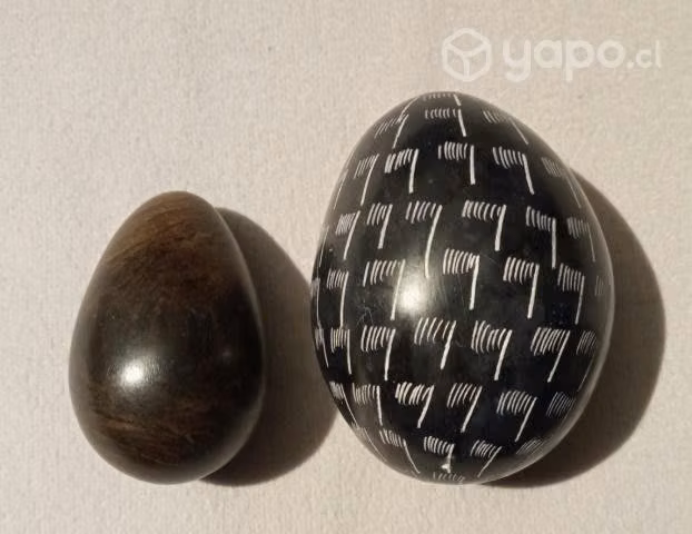 Huevos Tallados a Mano en Piedra